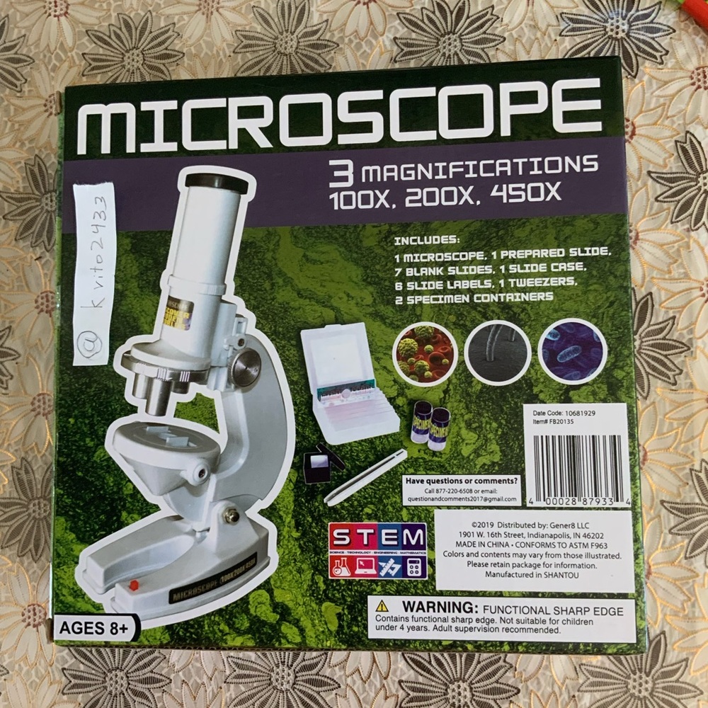 Toy mini Microscope - Picture 2 of 2